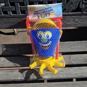 Kids Sand Toy Set - Blue and Yellow